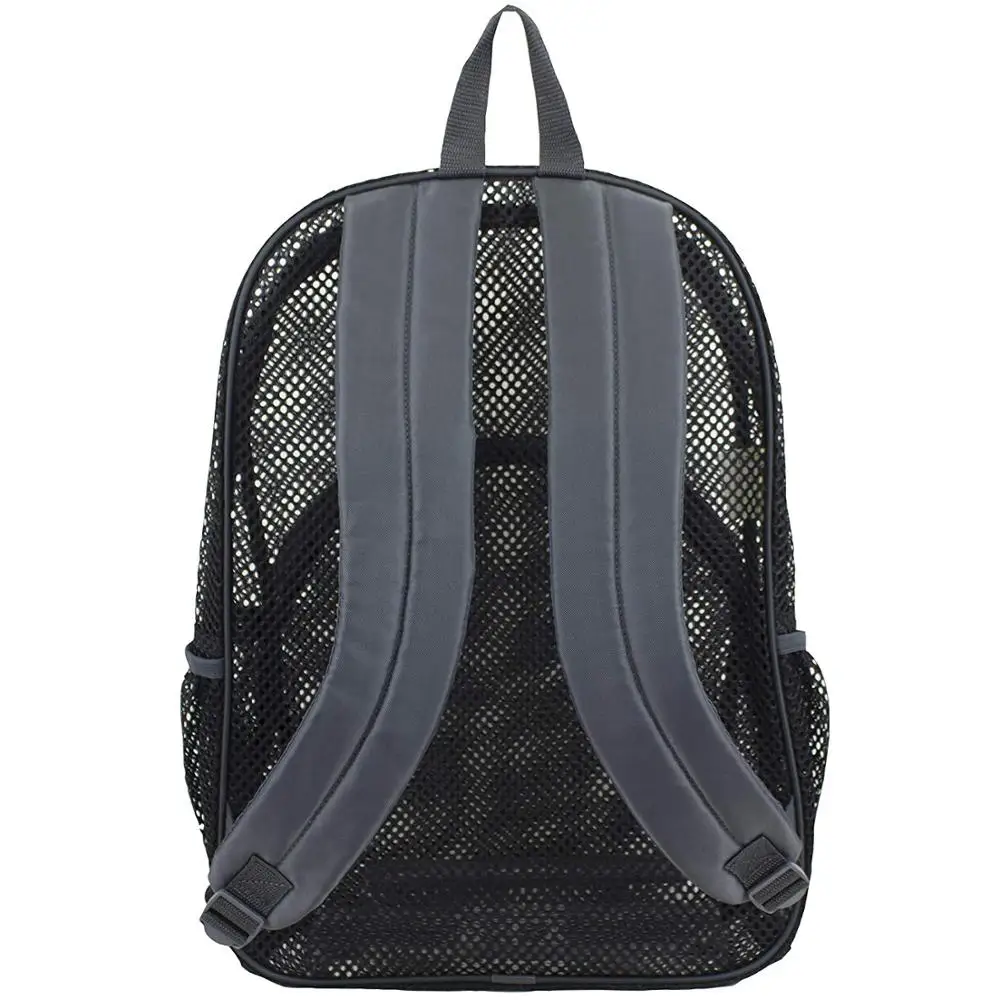 2023 new design light weight students school High Quality Book unisex  Women Mesh customized School shoulder bag Backpack