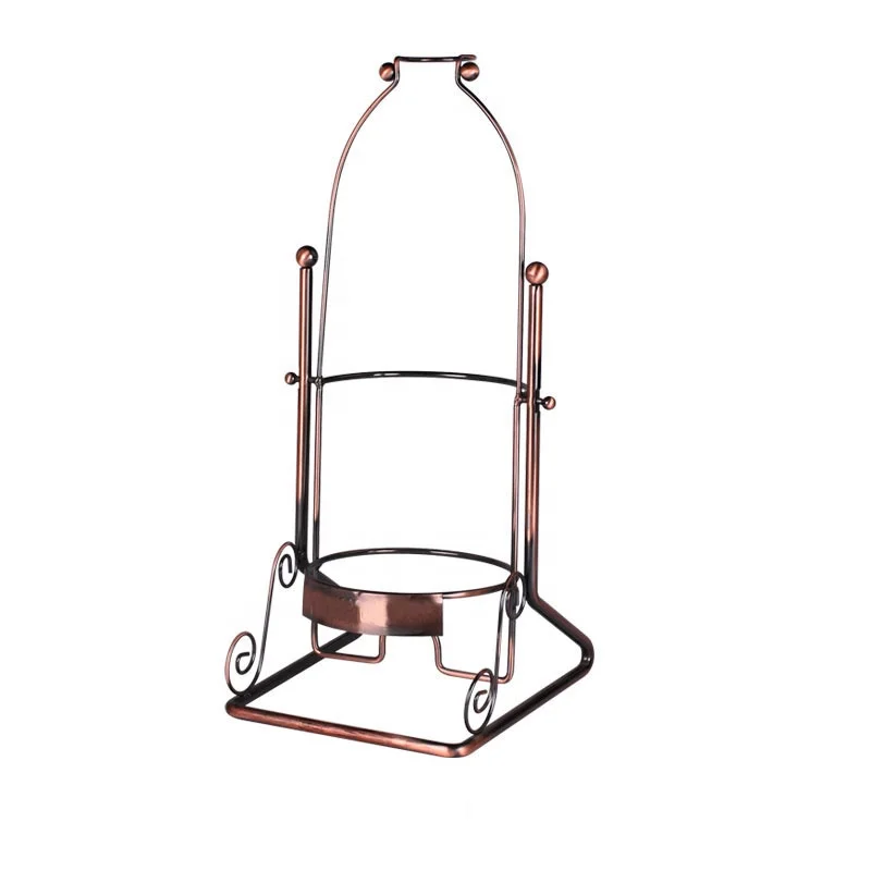 Factory Made Customized Size Top Quality Swinging Wine Cradle for Large Bottle
