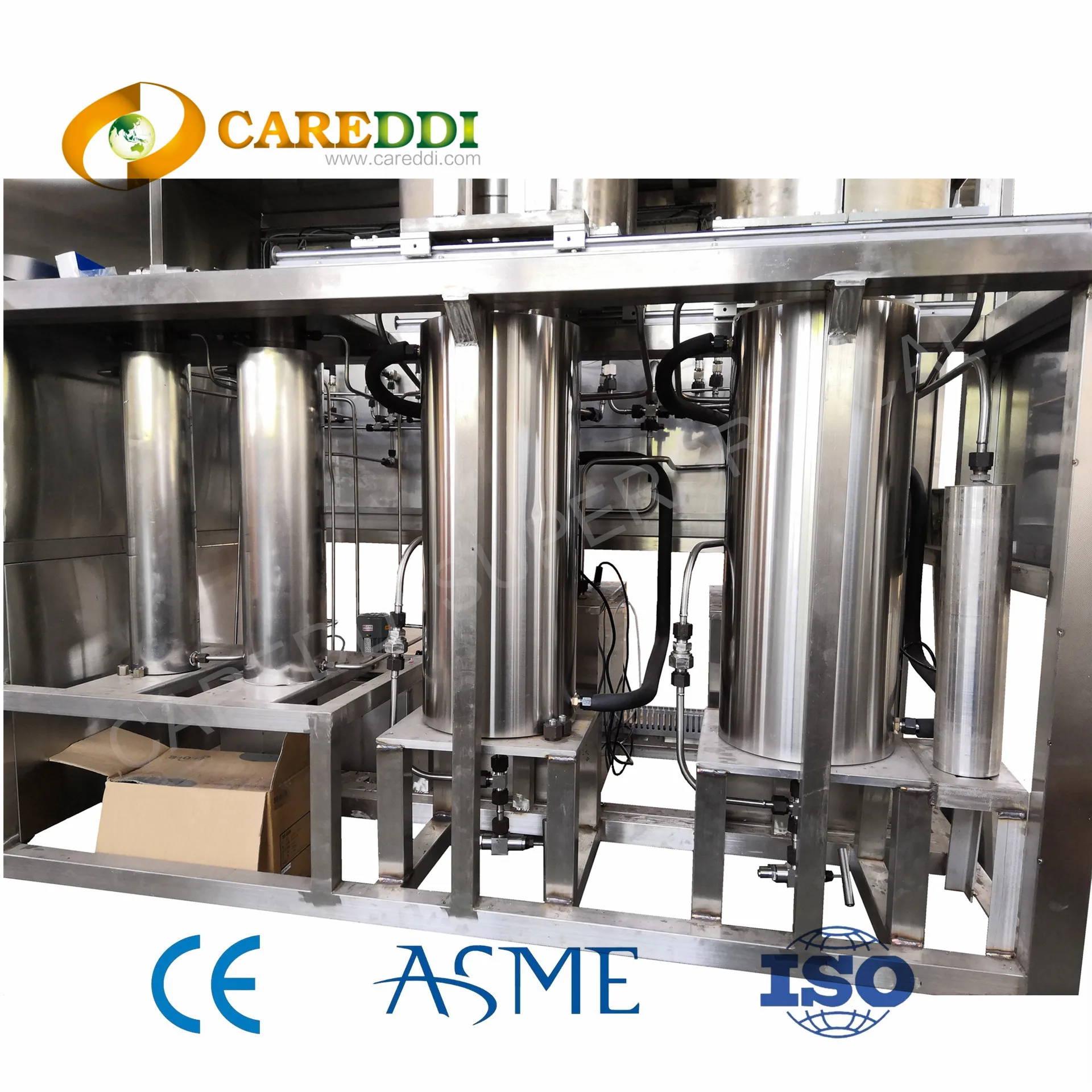 ASME Certified Supercritical Fluid Device CO2 Extraction Machine For Sale anise volatile oil Extractor
