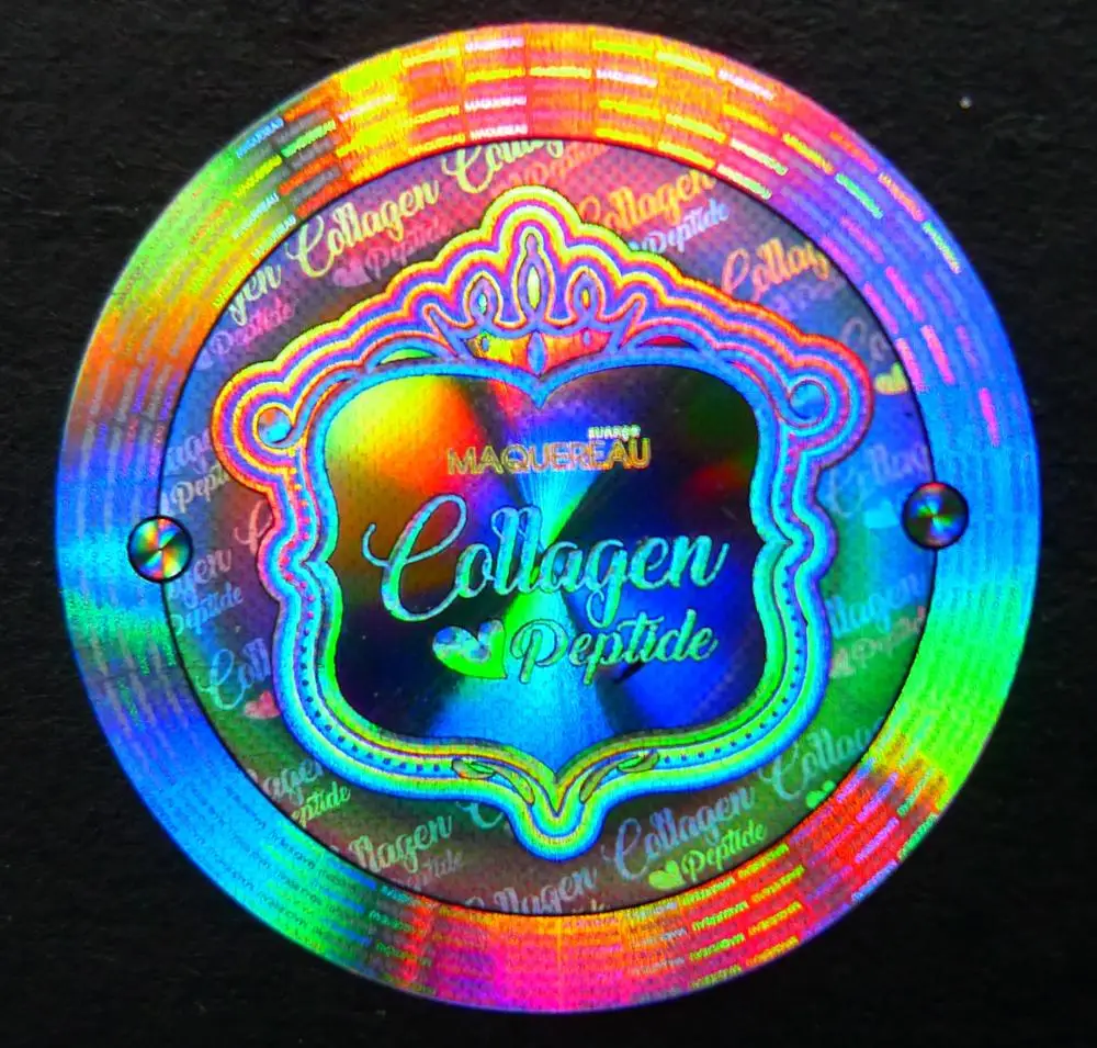 Hot Sale Customized Self Adhesive Anti-fake Label 3d Hologram Sticker