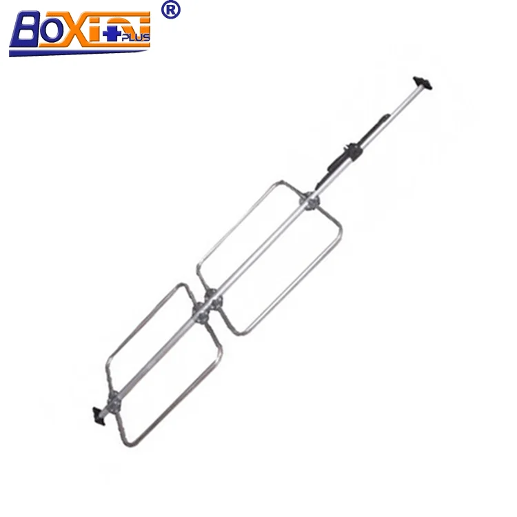 Adjustable Ratcheting Cargo Bar for Truck Control With Bolt on Hoop