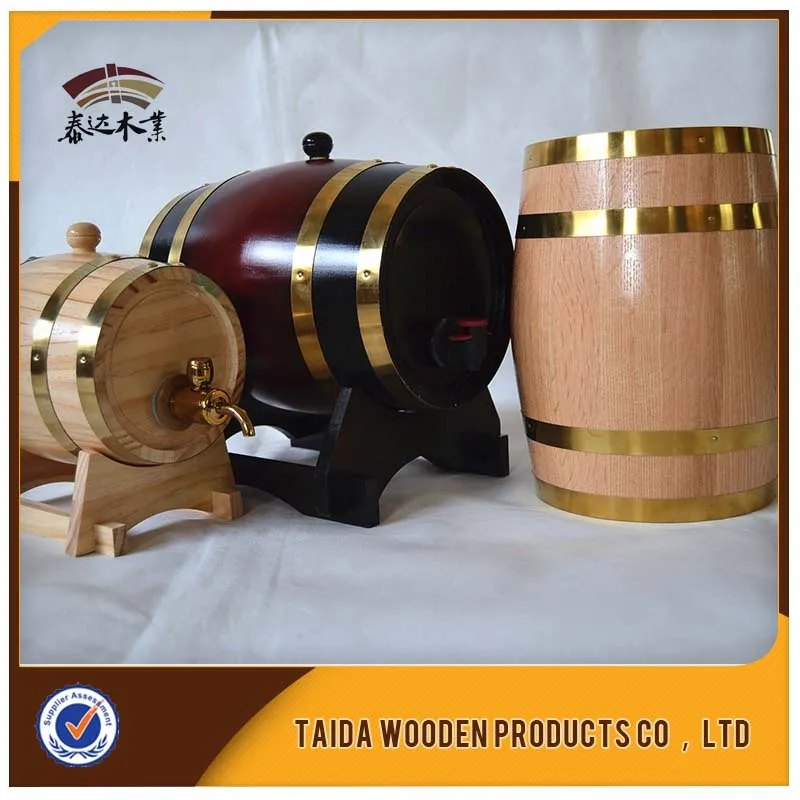 Customized 5 Inch Barrel Shaped Piggy Bank Wooden Money Box Safe For Kids & Adults