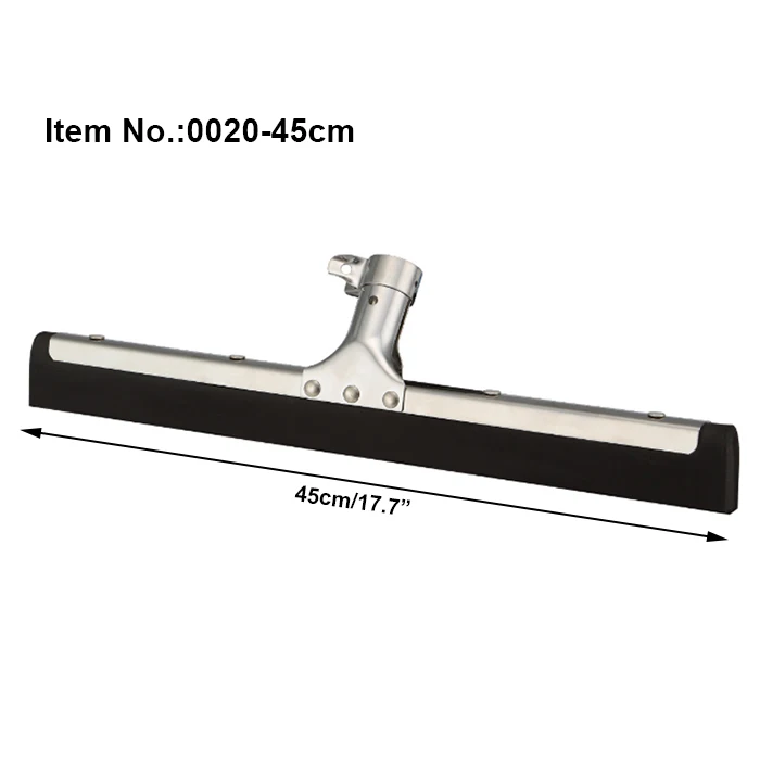 HQ0020-45cm with powder coated iron handle ss floor squeegee