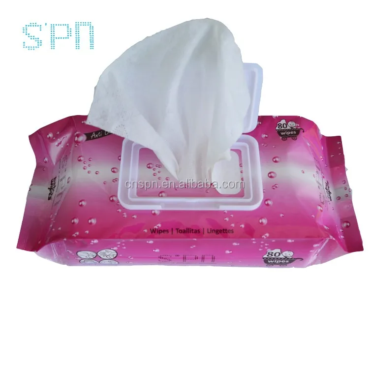 
cheap natural china antibacterial organic baby wet wipes tissue 