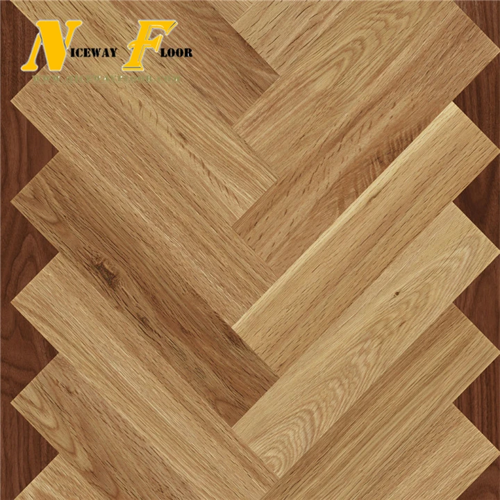 12mm HDF Laminate Wooden french Parquet Flooring
