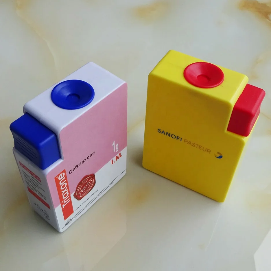 plastic medical syringe needle safety waste box