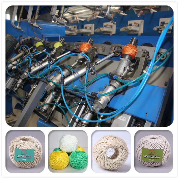 ROPENET Full automatic polypropylene baler twine ball making machine price For sale