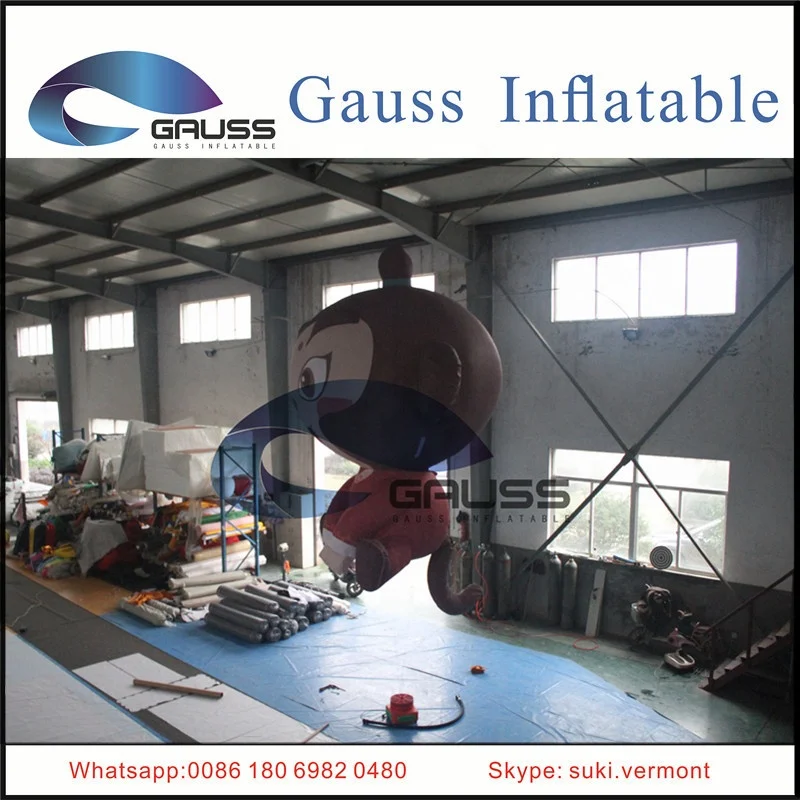 hot sale giant Inflatable remote control helium monkey balloon/inflatable advertising monkey cartoon