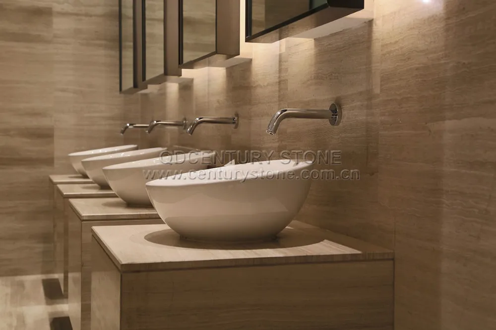 Cheapest High Quality 12x12 Light Wood Vein Polished Floor Marble Tiles