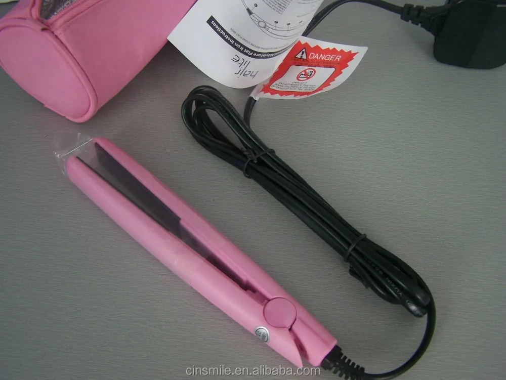 Girl Portable Rotating suntachi hair straightener