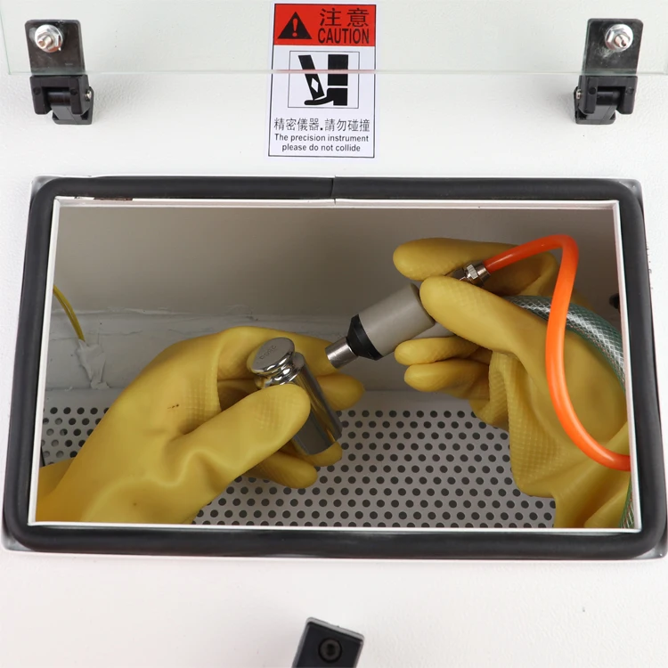 220V Small desktop Sandblasting Machine Metal surface Polishing Grinding machine Jewelry polishing machine