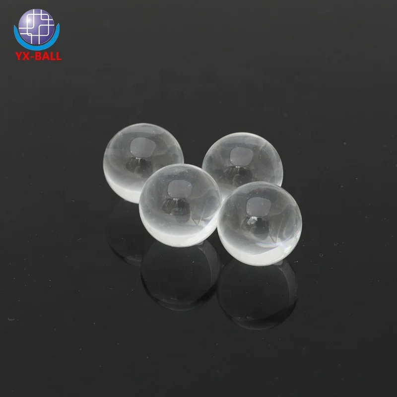 Top quality promotional 0.8mm-16mm transparent glass ball