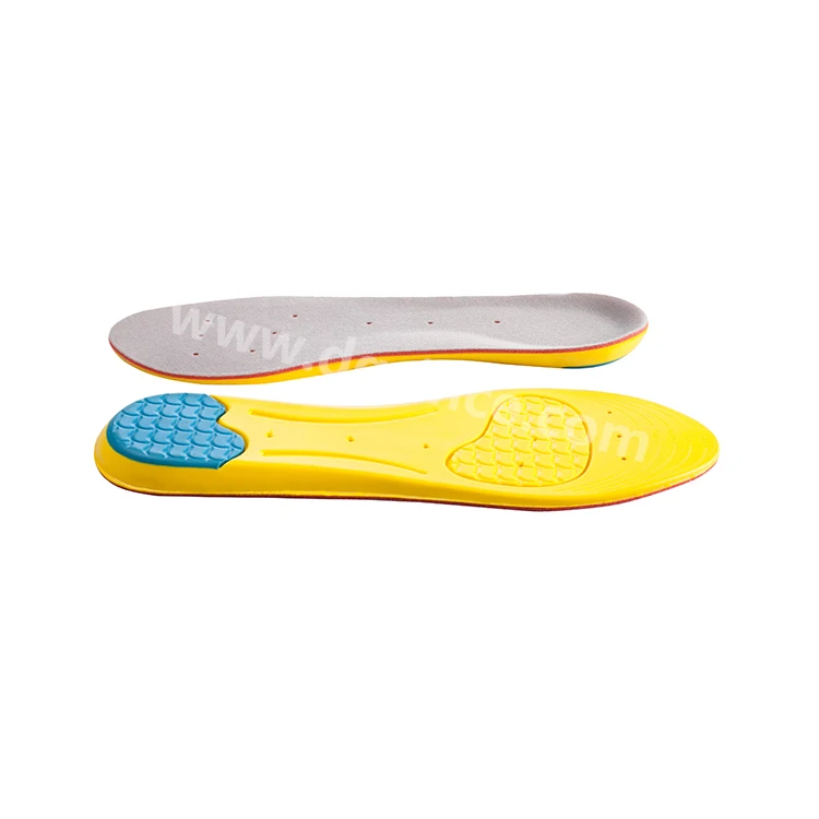 Comfort Anti-Fatigue Shoe Inserts Memory Foam Shock Absorption Ergonomically Designed Reduce Pain and Improve Balance Insoles
