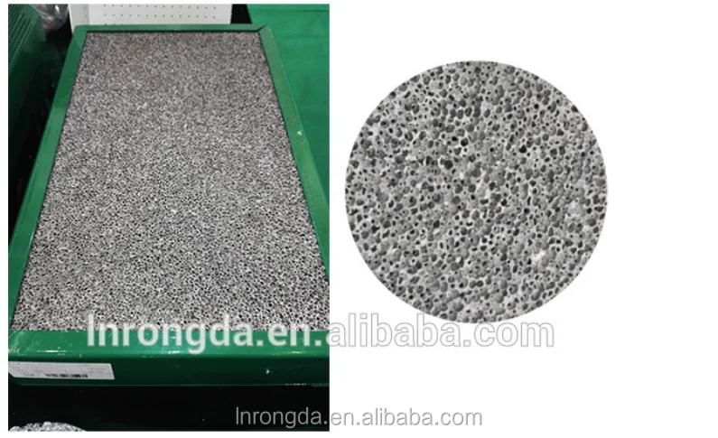 
aluminum foam acoustic barrier 