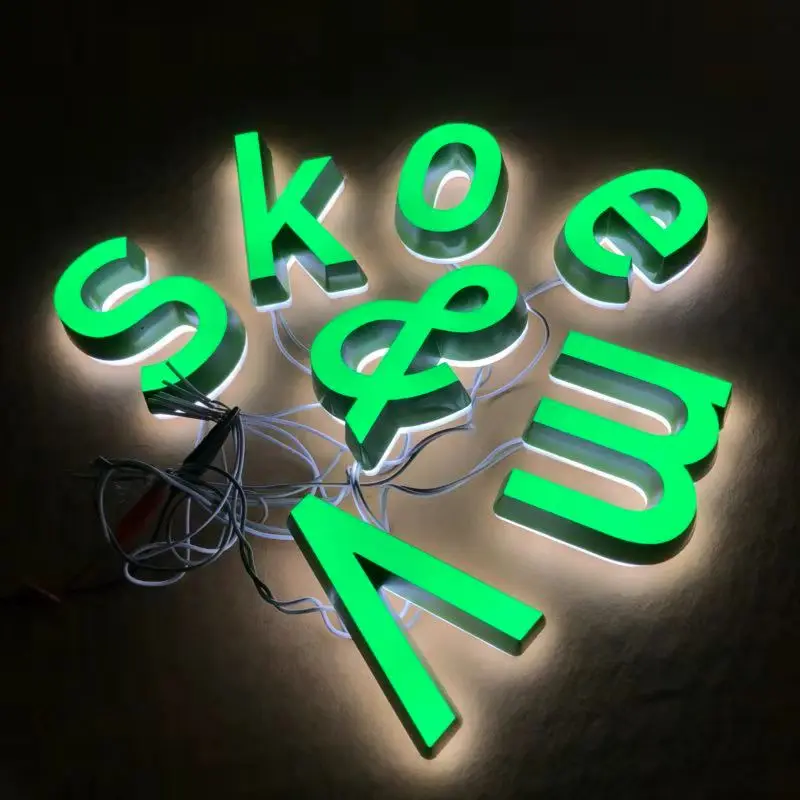 Cheap price Custom led diy led light sign name board