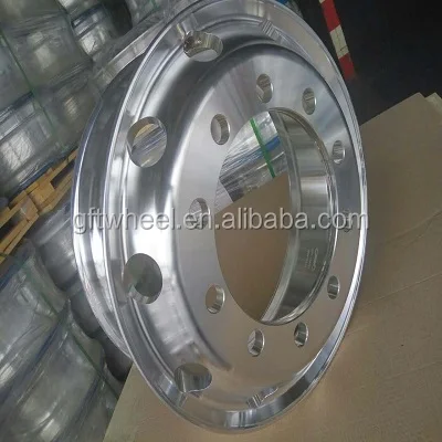 
Forged Aluminum Alloy Wheel 22.5x8.25 Disc Type Truck Wheel Rim 