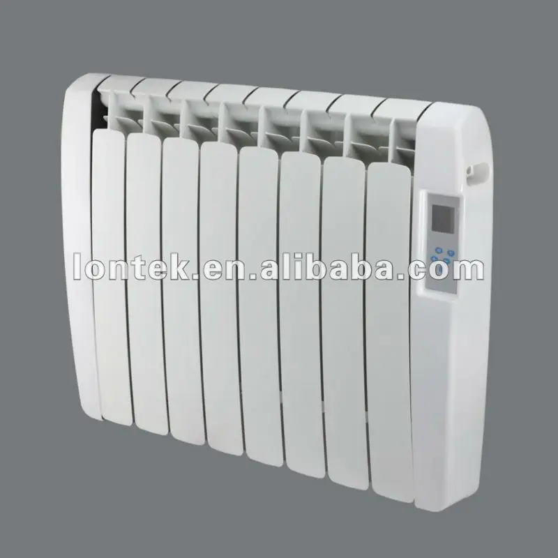 Stylish Designer  1000W Energy Efficient Wall Mounted Electric dry Radiators with Timer Easy to use digital programmer