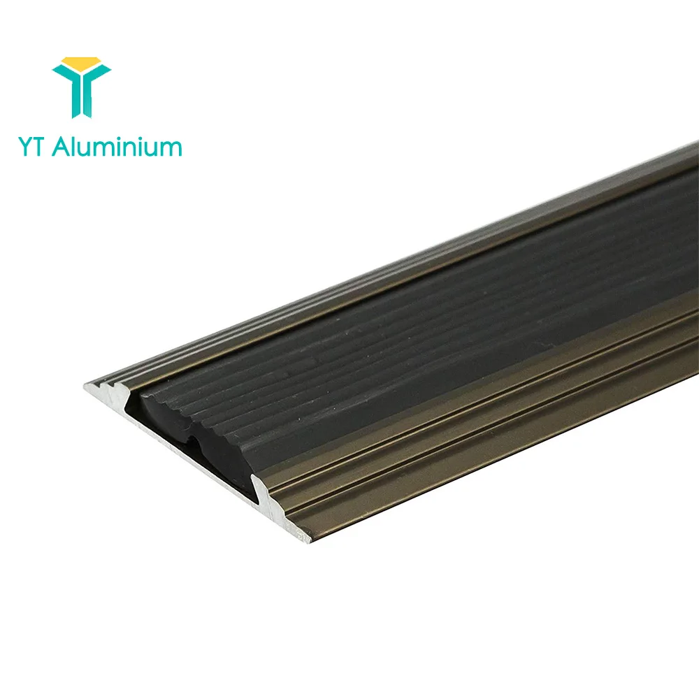 930mm Anodised Aluminium Anti-Slip Flooring Door Bar Edge Trim Threshold Profile
