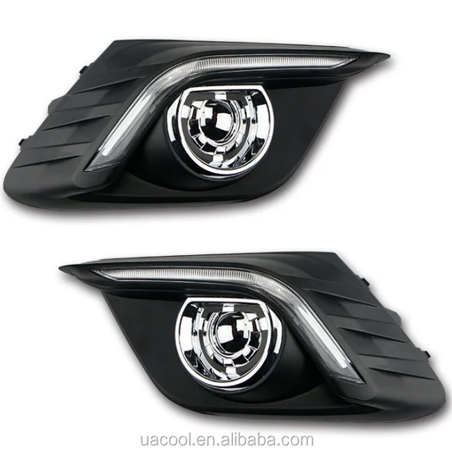 Mazda 3 LED дневного света для с Желтый Включение света Ice Синий туман лампа