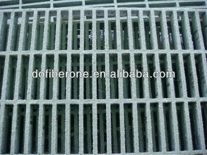 USA standard no fading no crack fire resistant long life outdoor FRP GRP fiberglass grids ribanje