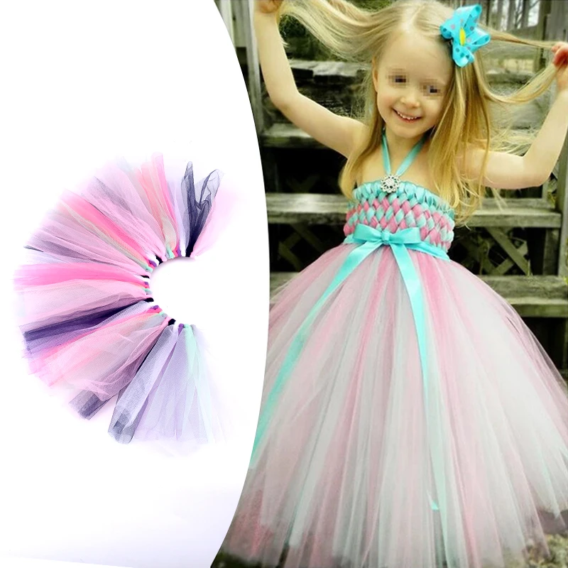 6'X100 yds polyester tutu spool for bridal dress decorationTulle Mesh Fabric