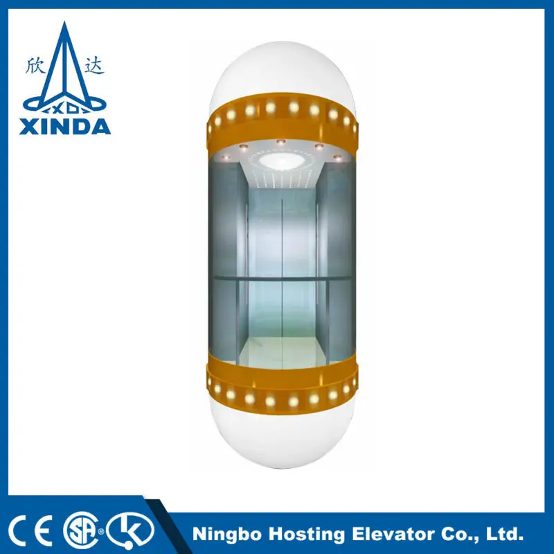 6 Person Capsule Hotel Passenger Lift Price