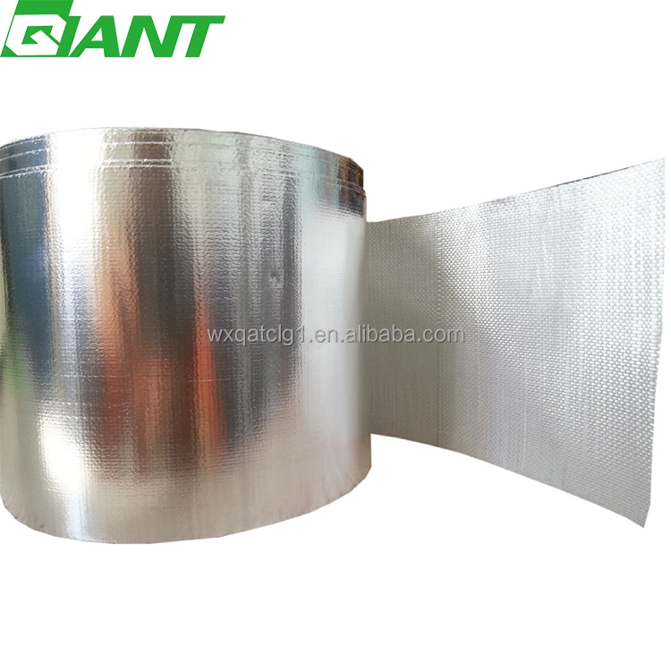Heat shield,fiberglass cloth embossed aluminum foilfor heating film acoustic insulation material