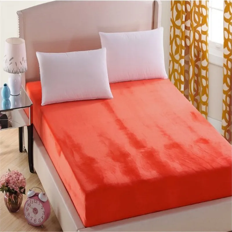 Chinese 100% Cotton Queen Size Waterproof Terry Mattress Bed Cover