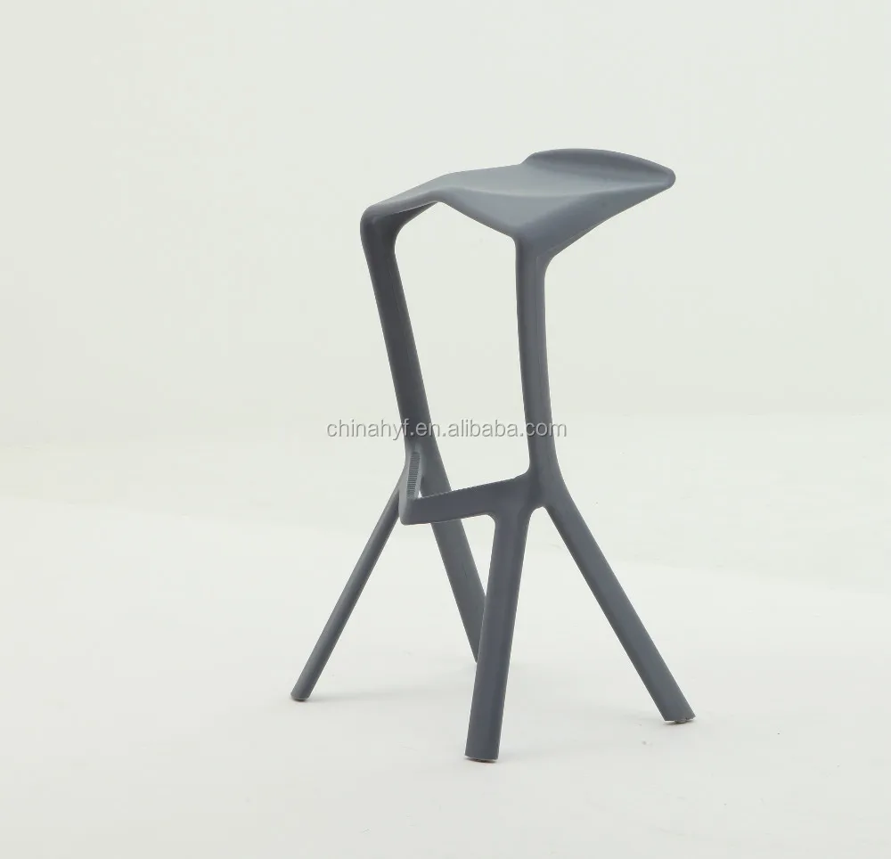 
miura stackable colorful plastic SEDEX Approved barstool PP-129A 