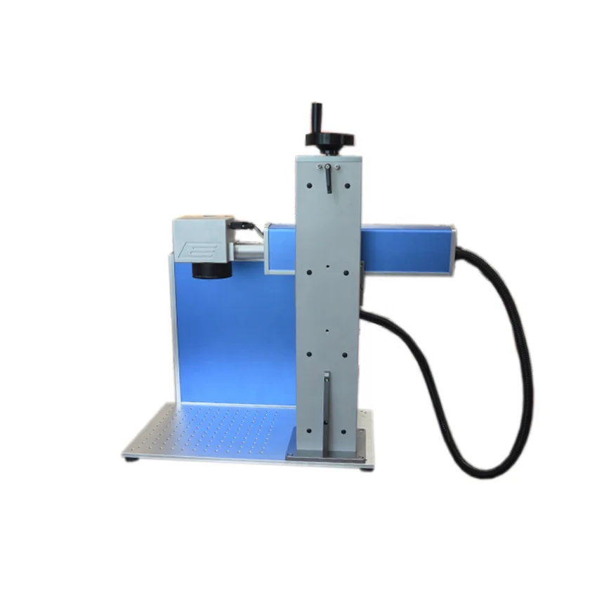 20w 30w 50W fiber laser marking machine with Raycus laser source making on metal stainless steel Jewelry ring silver gold watch