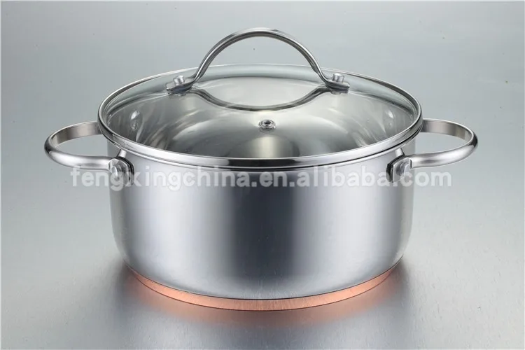 Manufacturers Of Kitchen Clad Steel 8Pcs Stainless Steel Cookware