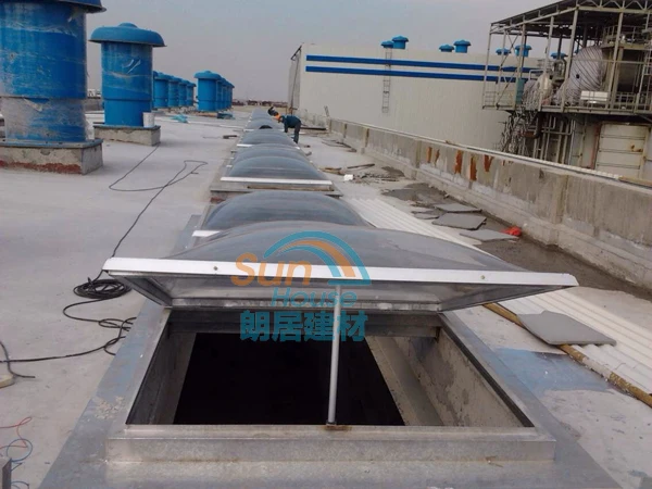 
polycarbonate sheet price roof skylight dome 