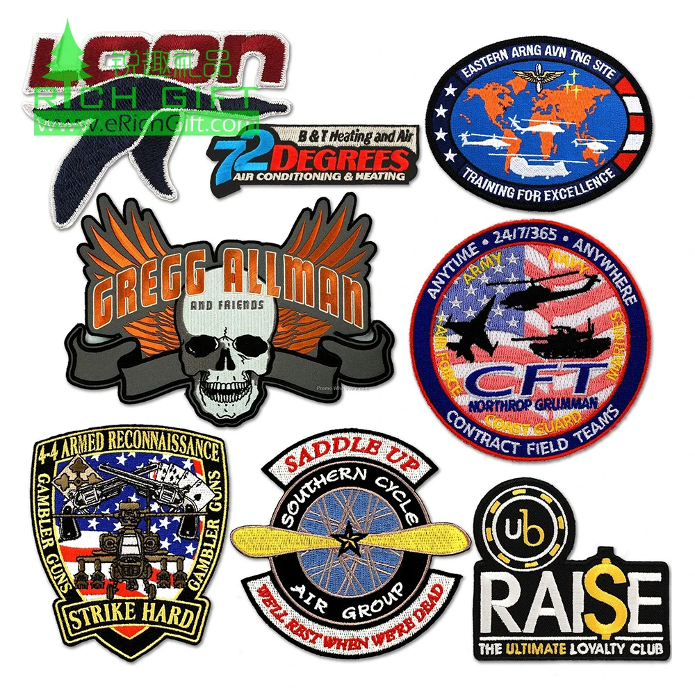 fashion embroidered patches flag customized peel stick oem garment sequin embroidery judo patch