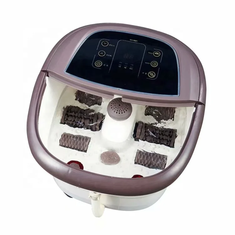 ETL Home Portable Pedicure Hydrogen Detox Equipment Ion Bubble Foot Spa Bath Massager Machine with Heat Customized OEM ODM 500W
