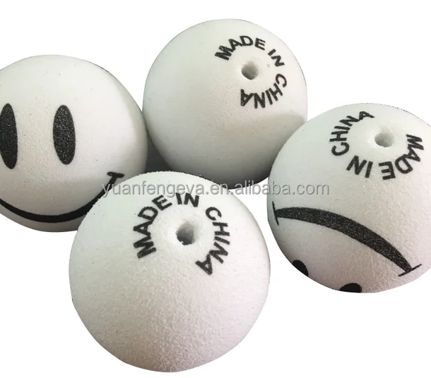 Promotional Customized eva foam antenna ball,car decoration ball,Kids Playing Ball
