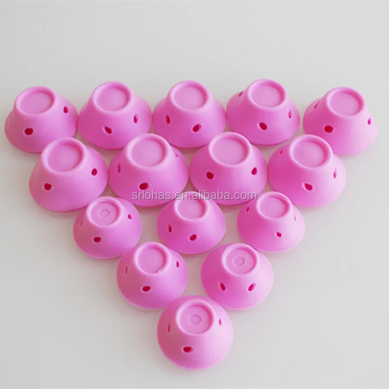 Silicone No Clip Hair Style Rollers
