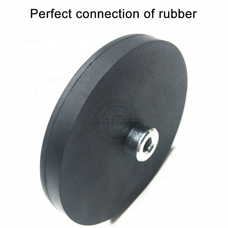 Rubber coated  neodymium magnet  magnetic base/bracker/holder D22/31/43/45/50/66/88 mm