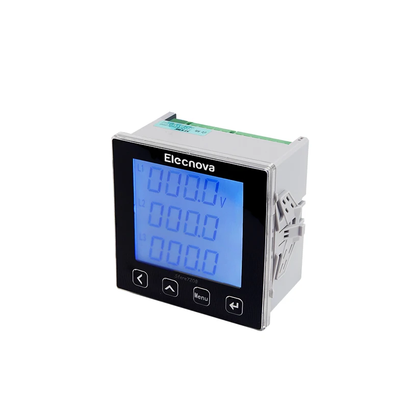 Sfere720B modbus interface RS485 harmonics 51st 4 tariff data record energy quality analyzer digital power meter