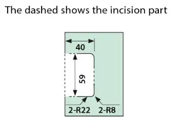 
HaiDeLi 304 stainless steel glass door clamp or shower hinge H-7308B 
