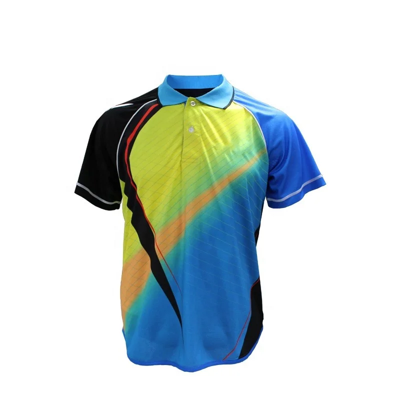 Wholesale design your own sublimation team coloured cricket jerseys