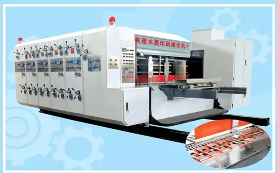 corrugated carton board print machine
