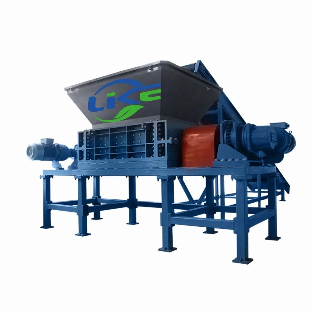 LIKE 800-4000MM Tire Shredder Recycling Machine For Tire Recycling Production Line
