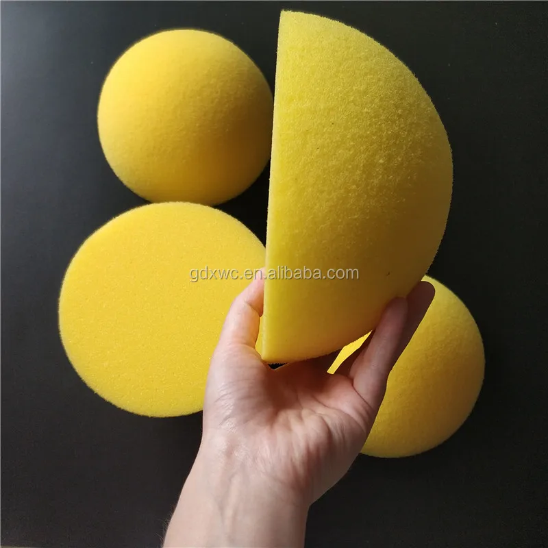 6' Sponge Ball Colored High Elasticity Customized Promotional Toy Foam Ball Pu Round Ball wildly Use in Toy Industry Xwc56777