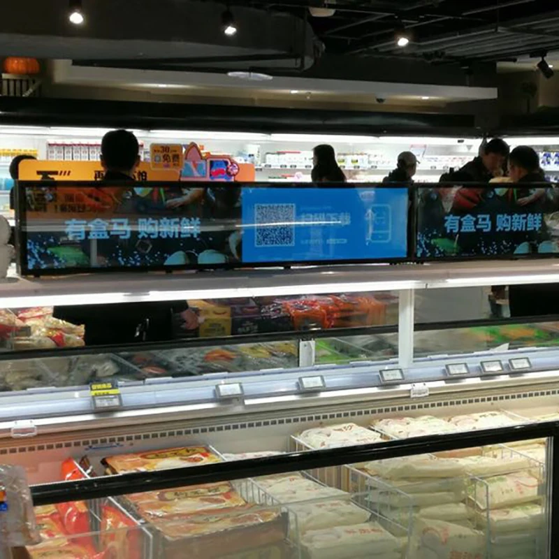 Супер тонкий 29 дюймов исправленный бар рекламное табло с ЖК-дисплеем для торгового центра