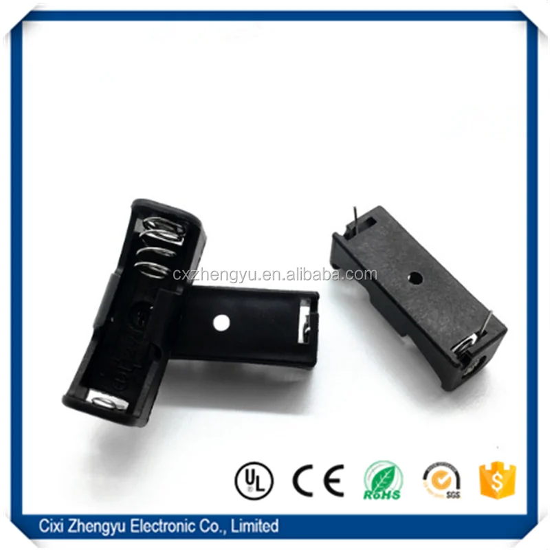 12V 23A Pin клетки держатель батареи Клип Чехол A23 черный N дверной звонок пульт дистанционного управления