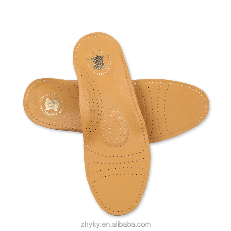 Free Sample Custom Leather Insoles Silicone Insoles