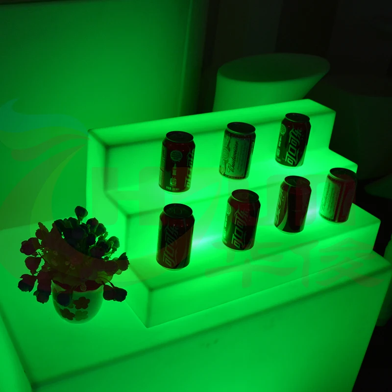 Лидер продаж 2020 полка для бара со светодиодной подсветкой/светодиодный держатель бутылок виски/пластиковый
