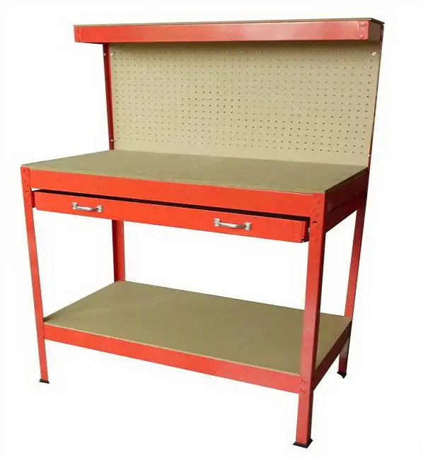 
 Сверхпрочная Складная Рабочая скамья с Одним Выдвижным Ящиком (WB008)  