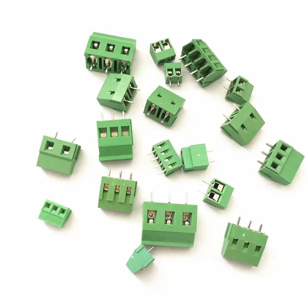 car high quality Straight pin 300V 16A 2 3 4 5 6 8 10 Pin spacing 2.54mm 3.5mm 3.81mm,5.0mm 5.08mm PCB Screw Terminal Block