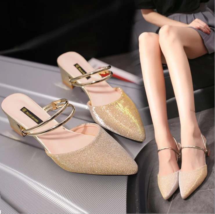 cy20045a 2018 New Summer Lady Woman Sandal Lady Shoes latest Style Women High Heel Sandals Shoes